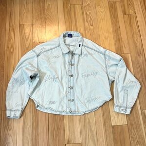 Monat light blue demin women’s shirt